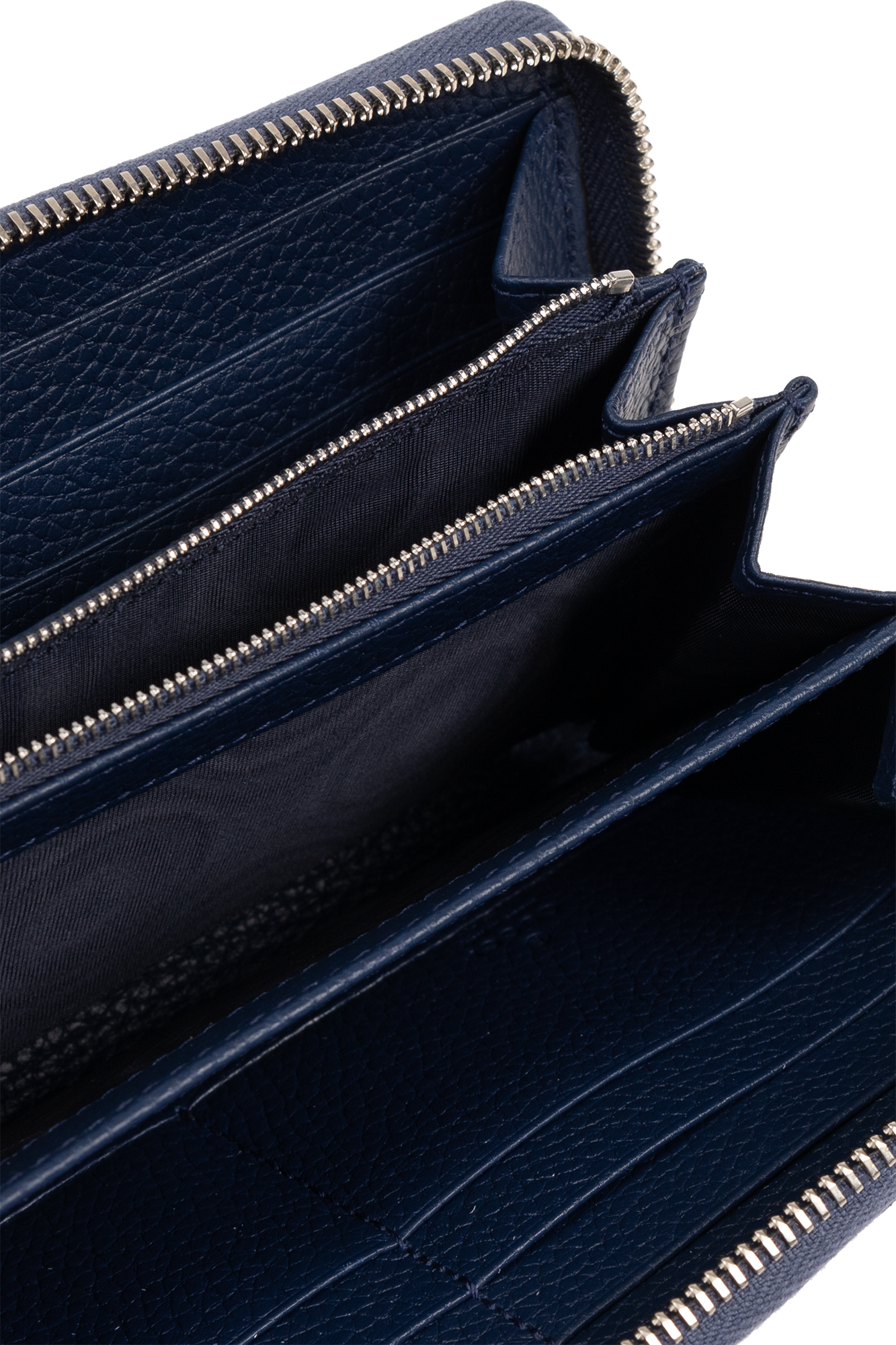 良品✨GUCCI Compact Wallet Leather Navy Navy blue Leather wallet Gucci - Vitkac Italy